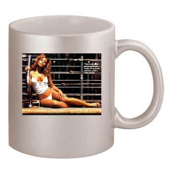 Christina Milian 11oz Metallic Silver Mug