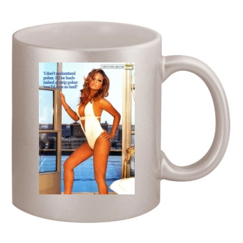 Christina Milian 11oz Metallic Silver Mug