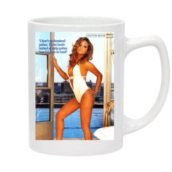 Christina Milian 14oz White Statesman Mug