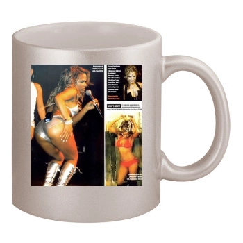 Christina Milian 11oz Metallic Silver Mug