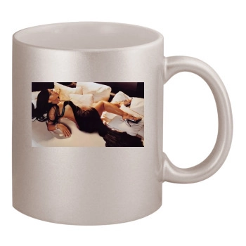 Christina Milian 11oz Metallic Silver Mug