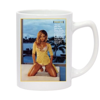 Christina Milian 14oz White Statesman Mug