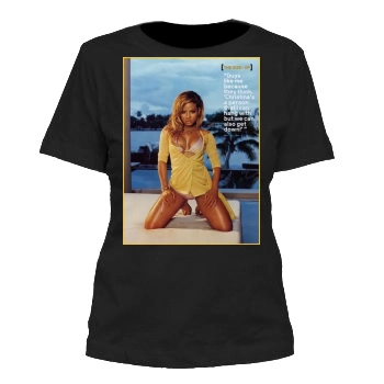 Christina Milian Women's Cut T-Shirt