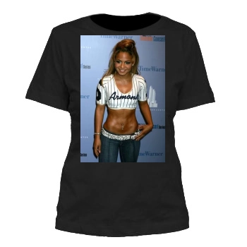 Christina Milian Women's Cut T-Shirt