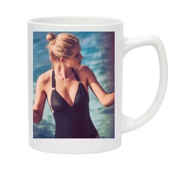 Rosie Huntington-Whiteley 14oz White Statesman Mug