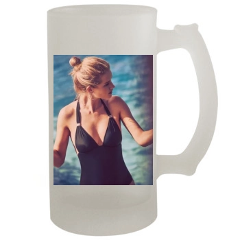 Rosie Huntington-Whiteley 16oz Frosted Beer Stein