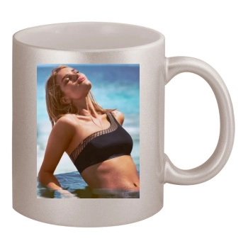 Rosie Huntington-Whiteley 11oz Metallic Silver Mug