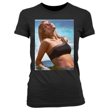 Rosie Huntington-Whiteley Women's Junior Cut Crewneck T-Shirt