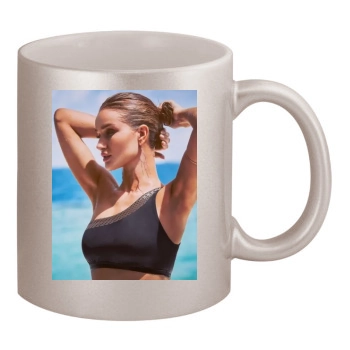 Rosie Huntington-Whiteley 11oz Metallic Silver Mug