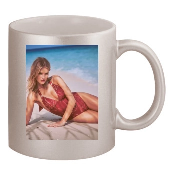 Rosie Huntington-Whiteley 11oz Metallic Silver Mug