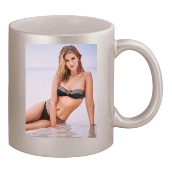 Rosie Huntington-Whiteley 11oz Metallic Silver Mug