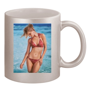 Rosie Huntington-Whiteley 11oz Metallic Silver Mug