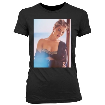 Rosie Huntington-Whiteley Women's Junior Cut Crewneck T-Shirt