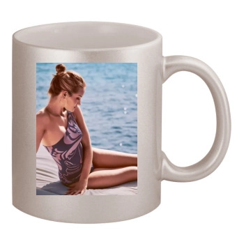 Rosie Huntington-Whiteley 11oz Metallic Silver Mug