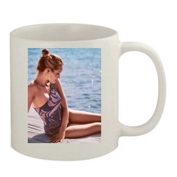 Rosie Huntington-Whiteley 11oz White Mug