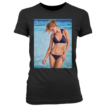 Rosie Huntington-Whiteley Women's Junior Cut Crewneck T-Shirt