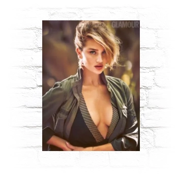 Rosie Huntington-Whiteley Metal Wall Art