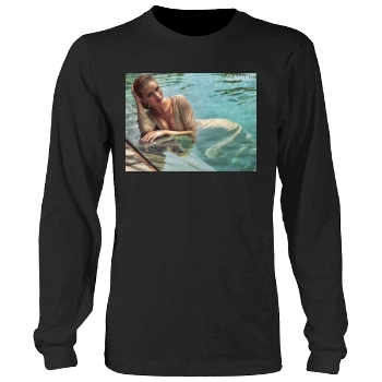 Rosie Huntington-Whiteley Men's Heavy Long Sleeve TShirt