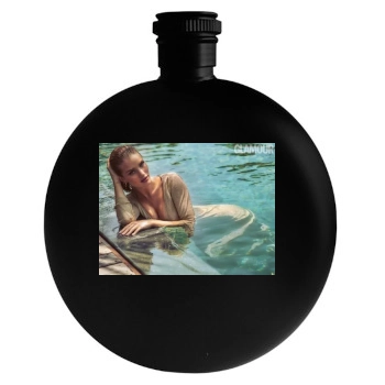 Rosie Huntington-Whiteley Round Flask