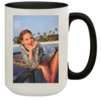 Rosie Huntington-Whiteley 15oz Colored Inner & Handle Mug