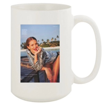 Rosie Huntington-Whiteley 15oz White Mug