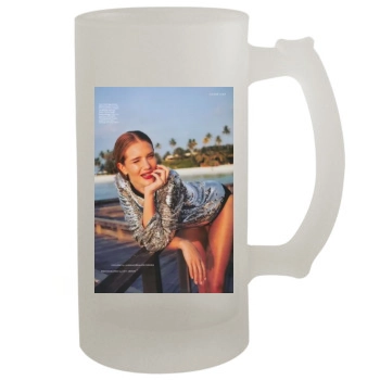 Rosie Huntington-Whiteley 16oz Frosted Beer Stein