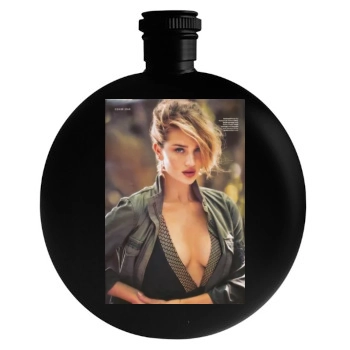 Rosie Huntington-Whiteley Round Flask