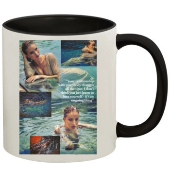 Rosie Huntington-Whiteley 11oz Colored Inner & Handle Mug