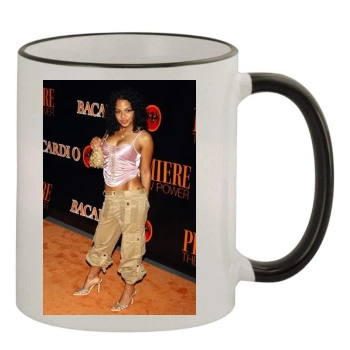 Christina Milian 11oz Colored Rim & Handle Mug