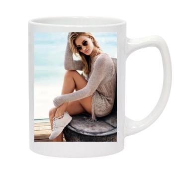 Rosie Huntington-Whiteley 14oz White Statesman Mug