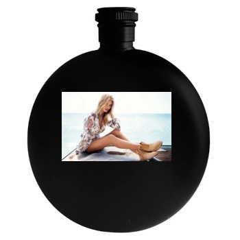 Rosie Huntington-Whiteley Round Flask