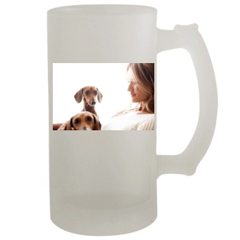 Rosie Huntington-Whiteley 16oz Frosted Beer Stein