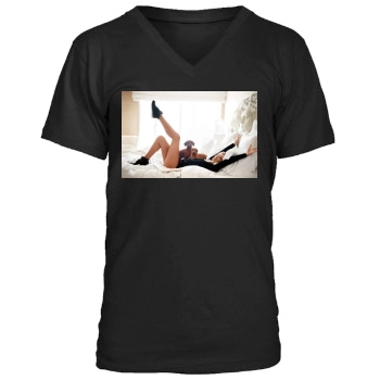 Rosie Huntington-Whiteley Men's V-Neck T-Shirt