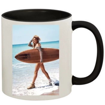 Rosie Huntington-Whiteley 11oz Colored Inner & Handle Mug