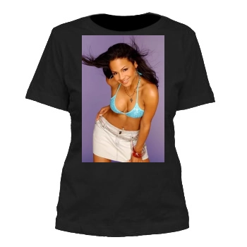 Christina Milian Women's Cut T-Shirt