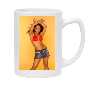 Christina Milian 14oz White Statesman Mug