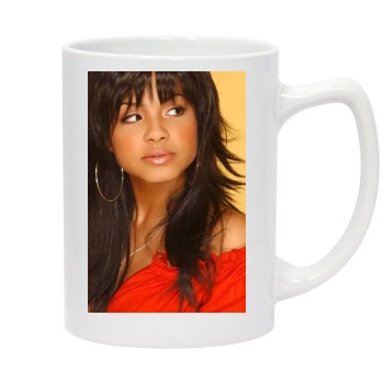 Christina Milian 14oz White Statesman Mug