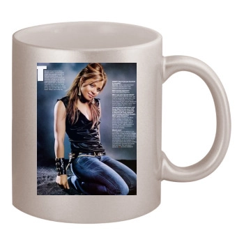 Christina Milian 11oz Metallic Silver Mug