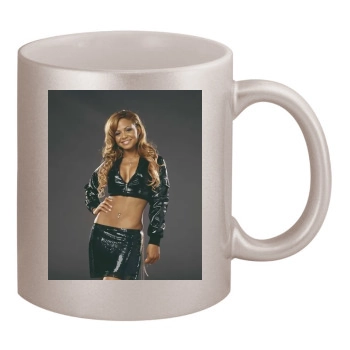 Christina Milian 11oz Metallic Silver Mug