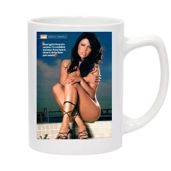 Christina Milian 14oz White Statesman Mug