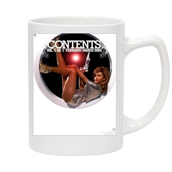 Christina Milian 14oz White Statesman Mug