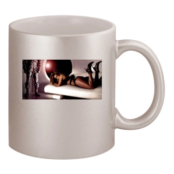 Christina Milian 11oz Metallic Silver Mug