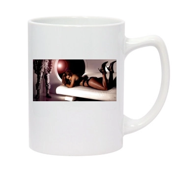 Christina Milian 14oz White Statesman Mug