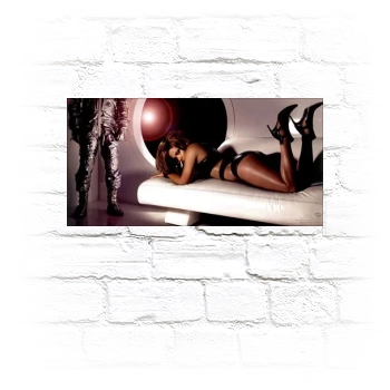 Christina Milian Metal Wall Art