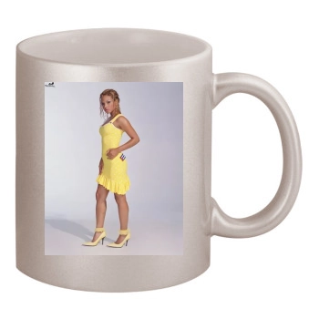 Christina Milian 11oz Metallic Silver Mug