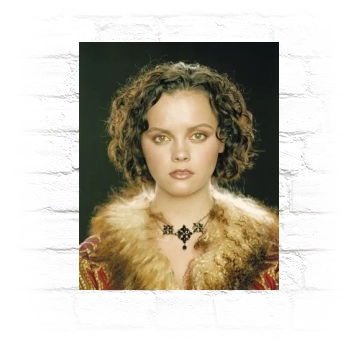 Christina Ricci Metal Wall Art