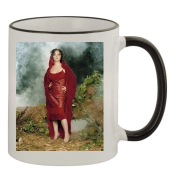 Christina Ricci 11oz Colored Rim & Handle Mug