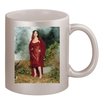 Christina Ricci 11oz Metallic Silver Mug