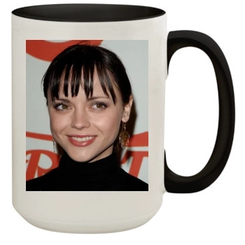 Christina Ricci 15oz Colored Inner & Handle Mug