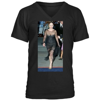 Christina Ricci Men's V-Neck T-Shirt